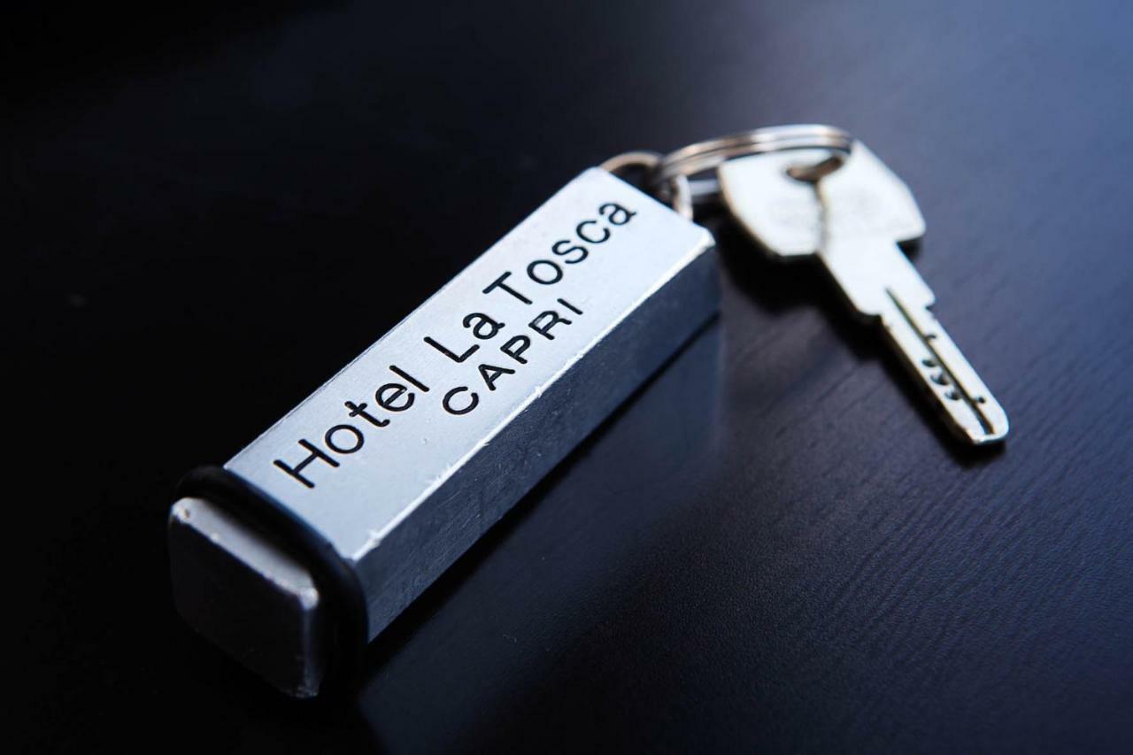 Hotel La Tosca Капри Экстерьер фото