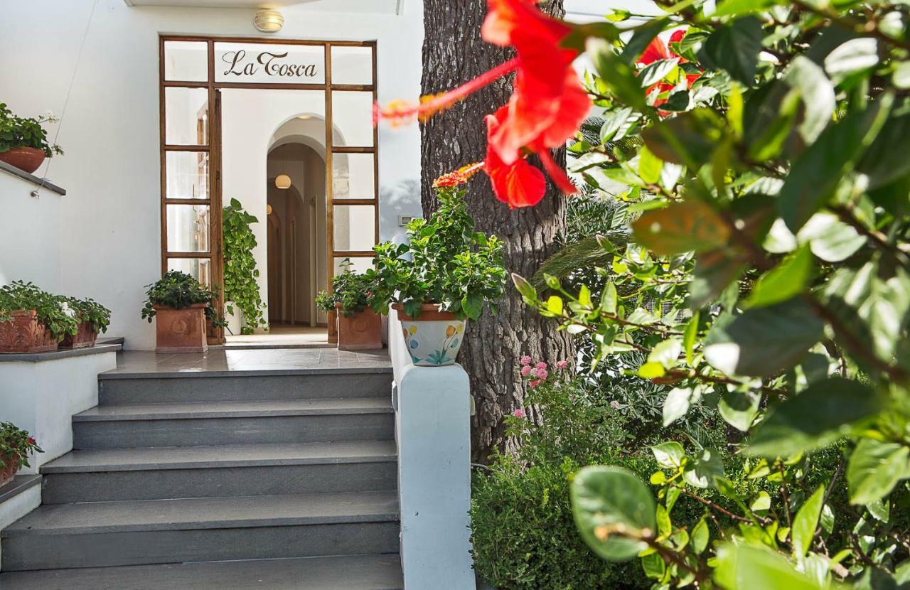 Hotel La Tosca Капри Экстерьер фото
